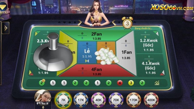 Giới thiệu về game Fan Tan tại Xoso66