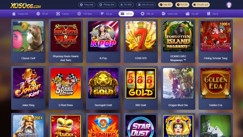 Các sảnh chơi game quay hủ Xoso66 hiện nay