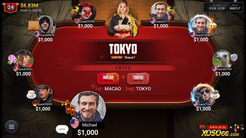 Các dạng cược Poker